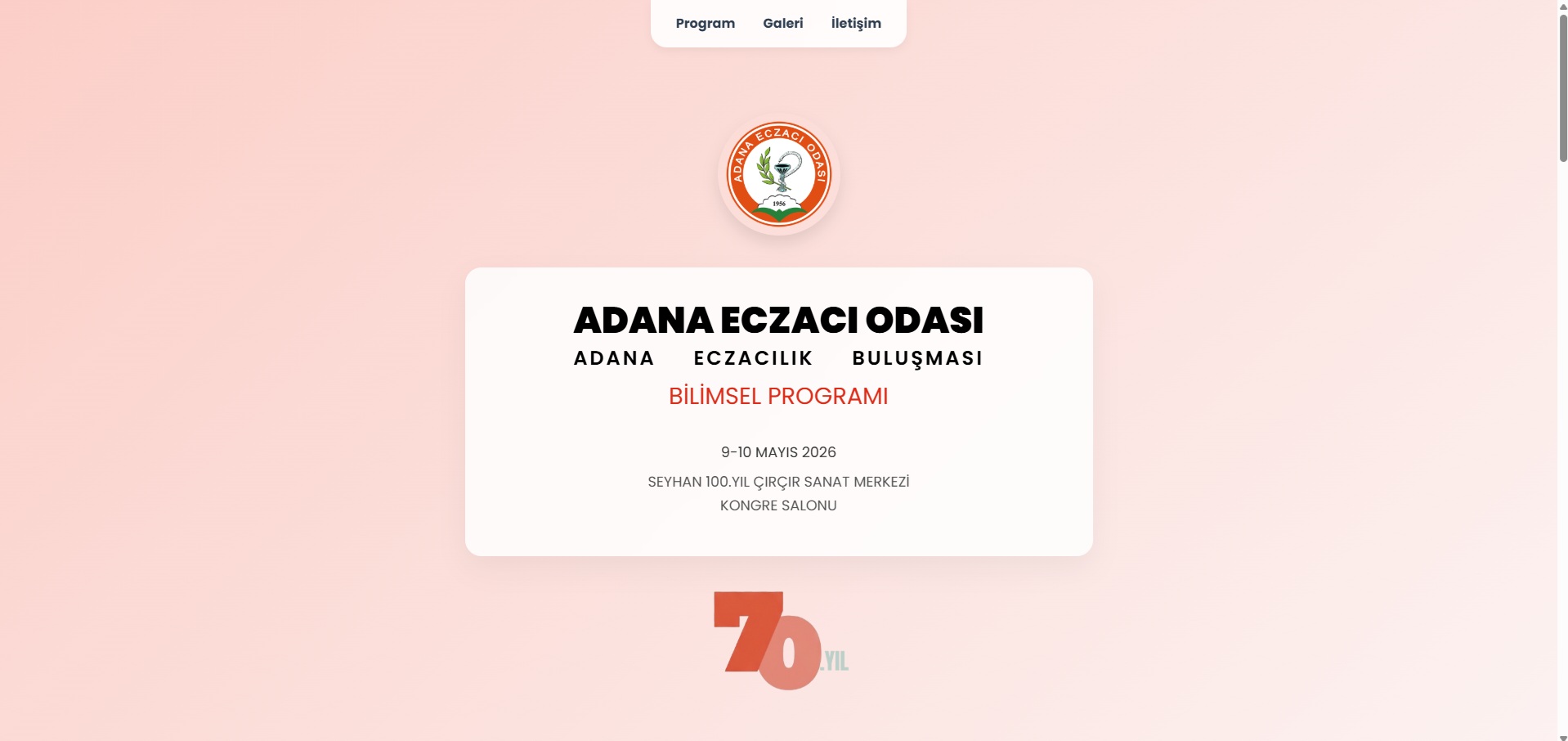 Adana Eczacılık Buluşması